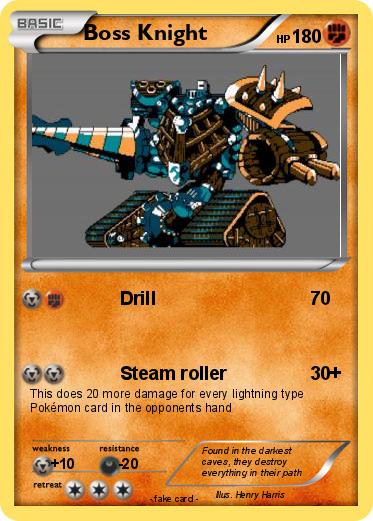 Pokemon Boss Knight