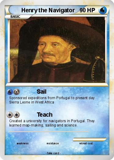 Pokemon Henry the Navigator