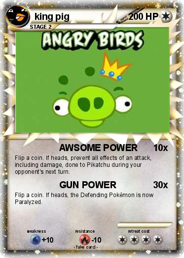 Pokemon king pig
