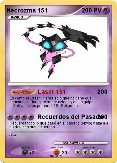 Pokemon Necrozma 151