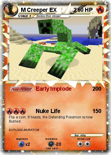 Pokemon M Creeper EX           2
