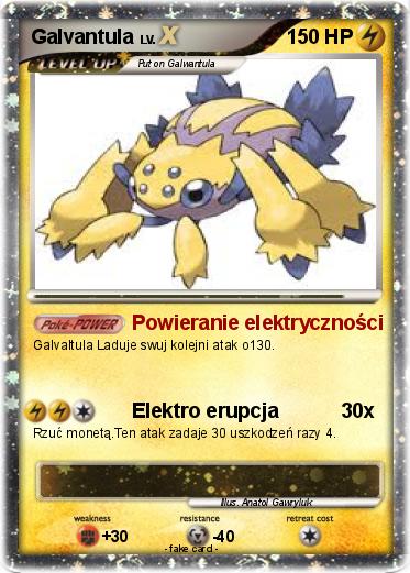Pokemon Galvantula