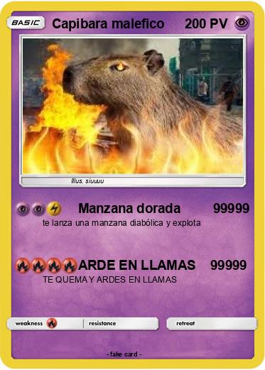 Pokemon Capibara malefico