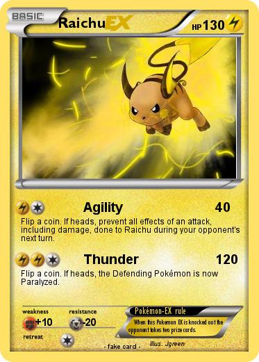 Pokemon Raichu