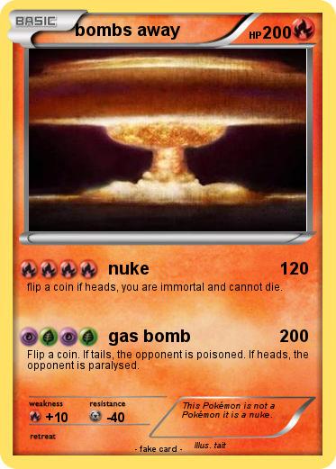 Pokemon bombs away