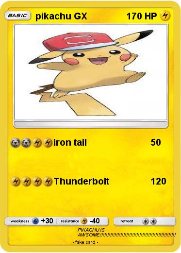 Pokemon pikachu GX