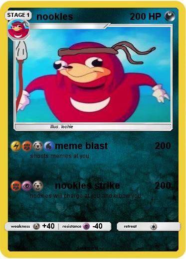Pokemon nookles