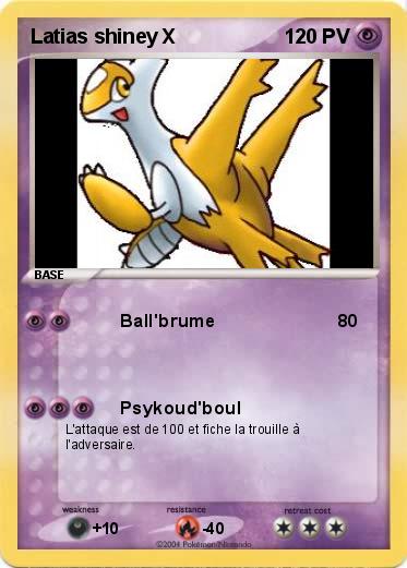 Pokemon Latias shiney X