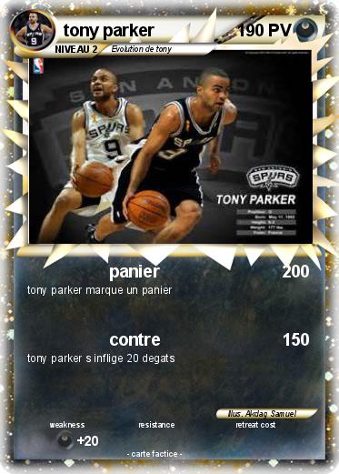 Pokemon tony parker