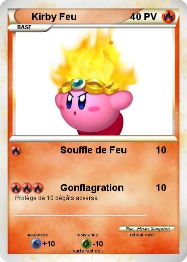 Pokemon Kirby Feu