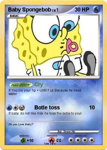 Pokemon Baby Spongebob