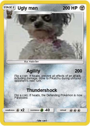 Pokemon Ugly man