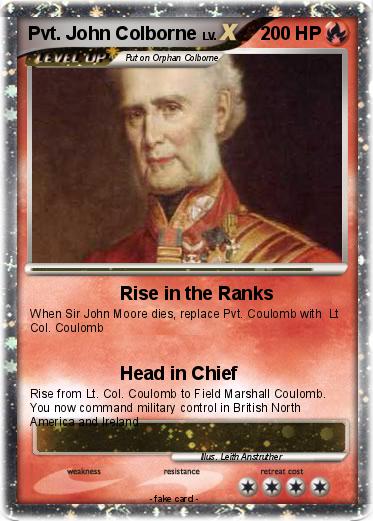 Pokemon Pvt. John Colborne