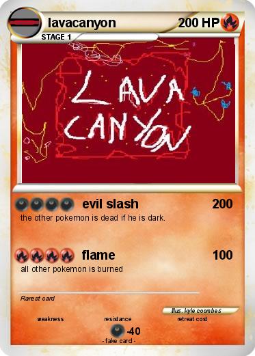Pokemon lavacanyon