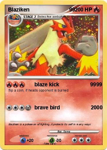 Pokemon Blaziken                           99