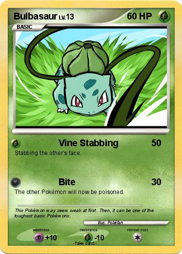 Pokemon Bulbasaur