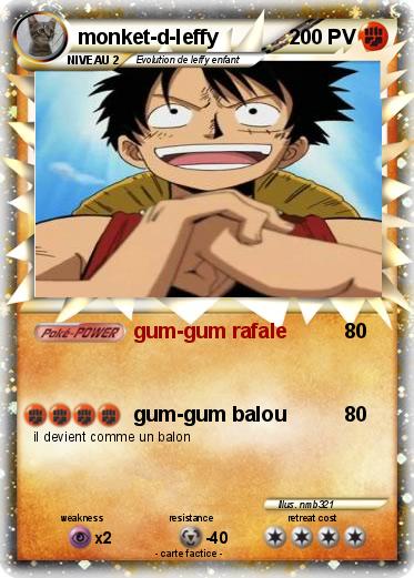 Pokemon monket-d-leffy