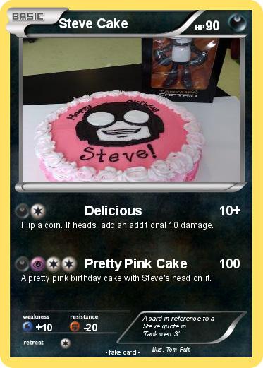 Pokemon Steve Cake