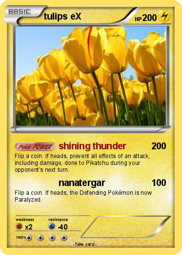 Pokemon tulips eX