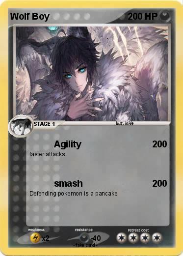 Pokemon Wolf Boy