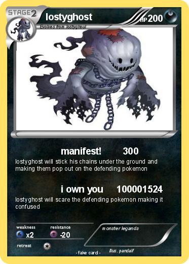 Pokemon lostyghost