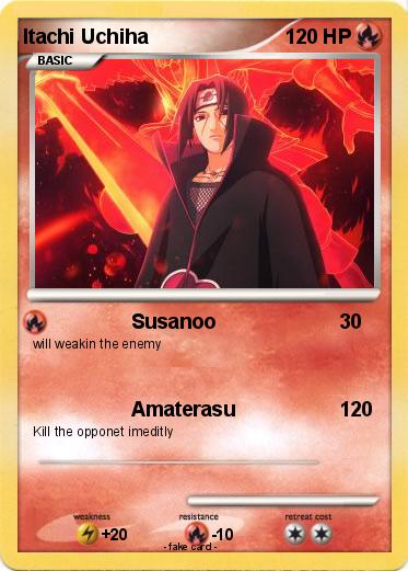 Pokemon Itachi Uchiha