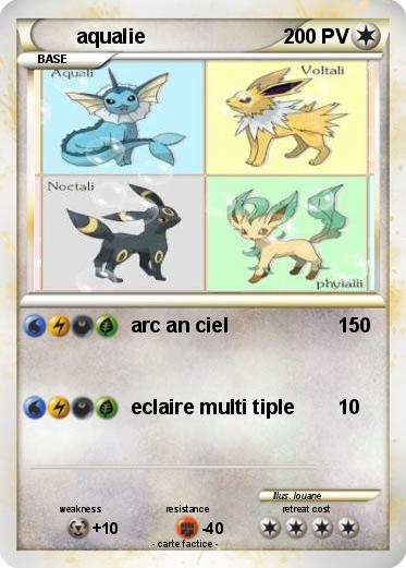 Pokemon aqualie