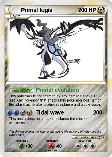 Pokemon Primal lugia