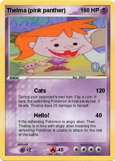 Pokemon Thelma (pink panther)