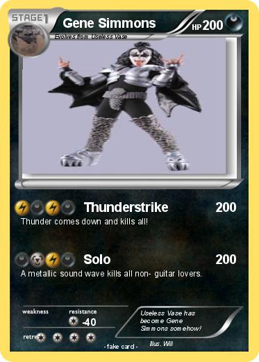 Pokemon Gene Simmons