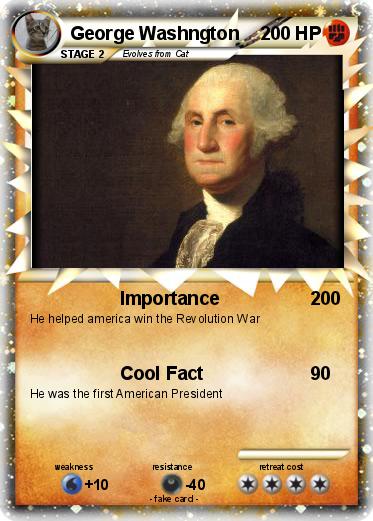Pokemon George Washngton