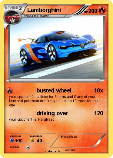 Pokemon Lamborghini