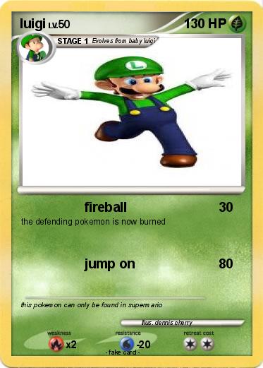 Pokemon luigi