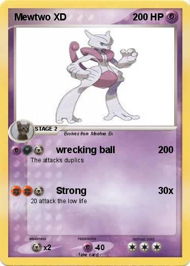 Pokemon Mewtwo XD