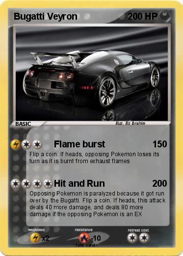 Pokemon Bugatti Veyron