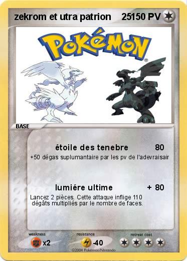 Pokemon zekrom et utra patrion    25