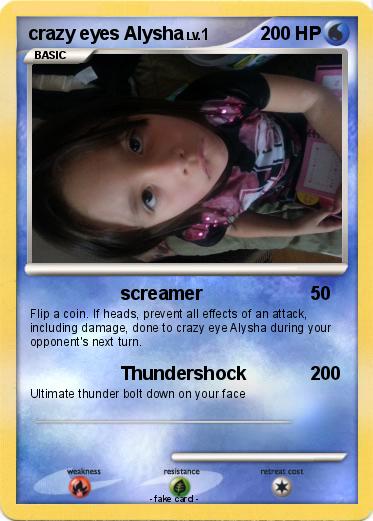 Pokemon crazy eyes Alysha