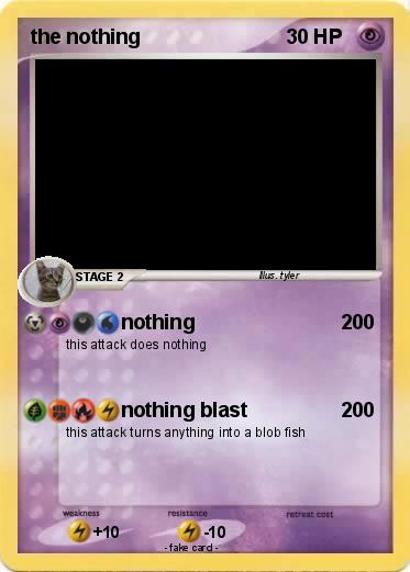 Pokemon the nothing