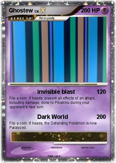 Pokemon Ghostew