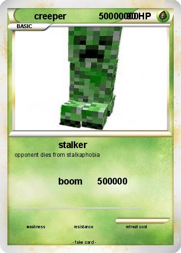 Pokemon creeper             50000000
