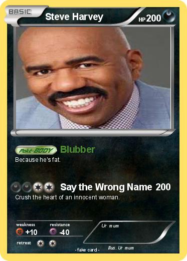 Pokemon Steve Harvey