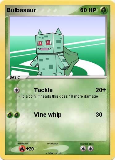 Pokemon Bulbasaur