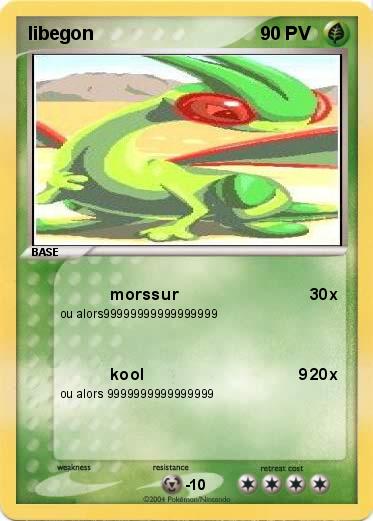 Pokemon libegon