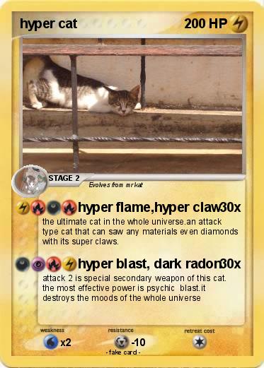 Pokemon hyper cat