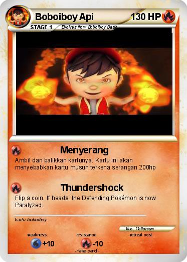 Pokemon Boboiboy Api