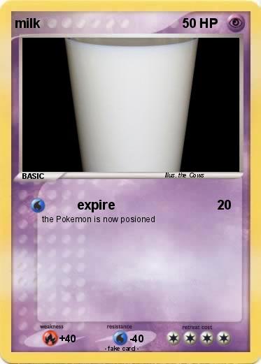 Pokemon milk