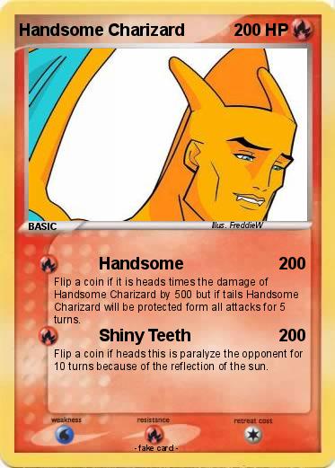 Pokémon Handsome Charizard 1 1 - Handsome - My Pokemon Card