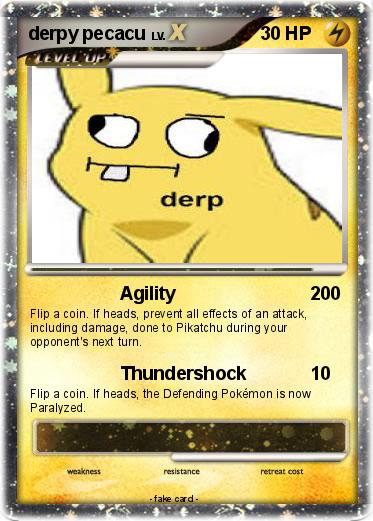 Pokemon derpy pecacu