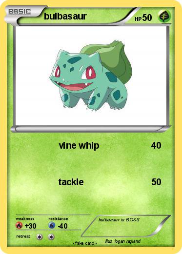 Pokemon bulbasaur