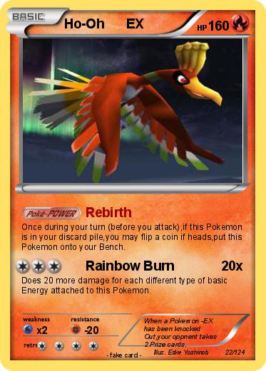 Pokemon Ho-Oh      EX